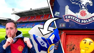 Brighton Shirt in the BIN at SELHURST PARK 😅 Crystal Palace Stadium Tour 🦅