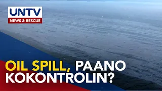 Operasyon para kontrolin ang pagtagas ng langis mula mismo sa lumubog na oil tanker, sinimulan na