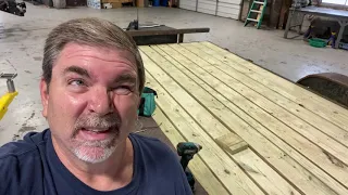 How to replace the floor on a trailer