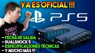 SONY presenta oficialmente a PLAYSTATION 5 !!! TODA LA INFORMACIÓN DETALLADA !!! SIN RUMORES !!! 🔥