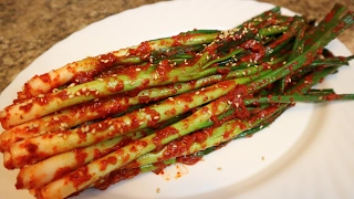 How To Make Green Onion Kimchi | 파 김치