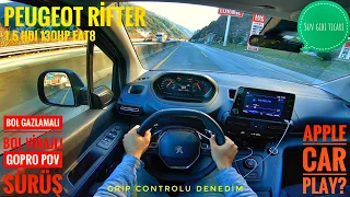 EN KONFORLU TİCARİ Mİ? | 2020 PEUGEOT RİFTER | GRİP CONTROL |1.5 HDI 130HP EAT8 | 0-100 ? | 170.000₺