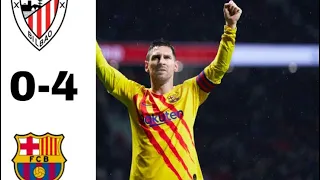 Copa del Rey [final] Atlantic Bilbao Vs Barcelona highlights all goals 0-4