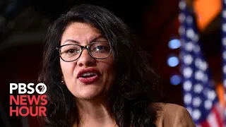 WATCH LIVE: Rep. Tlaib holds news conference about free speech on college campuses