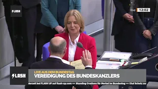 Vereidigung des neuen Bundeskanzlers Olaf Scholz