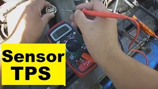 Como Probar el Sensor TPS (con Multímetro y Lámpara de prueba)