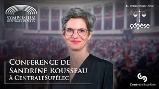 Conférence de Sandrine Rousseau à CentraleSupélec