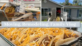 Mobile Home Remodel Journey on our New HOMESTEAD || Moving To Michigan
