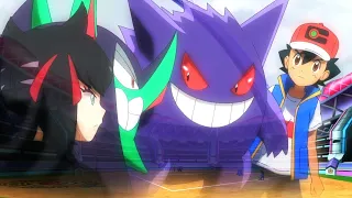 Ash Vs Marnie [FULL BATTLE]  Gengar vs Grimmsnarl