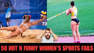 WOMEN'S SPORTS FUNNY FAILS COMPILATION | FEMALE SPORTS FAILS | HOT AND FUNNY WOMEN'S SPORTS FAILS |