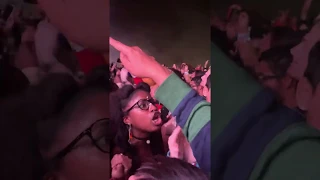 Argument at Camp Flog Gnaw 2018 during Kids See Ghosts