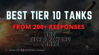 Best Tier 10 Tanks | 2021-22 | Best Tier 10 Reward Tanks | Best Tier 9 Reward Tanks | World of Tanks
