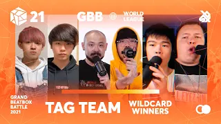 TAG TEAM Wildcard Winners Announcement | GBB21: WORLD LEAGUE