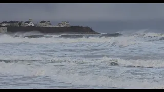 STORM SURGE AT THE BEACH, PANASONIC FZ2500 FILM