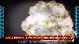 When The Rain Begins To Fall Sky Trucking (Lyric Video)