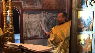 Схиархимандрит Власий (Перегонцев) произносит молитву за Украину