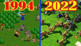 Evolution of Warcraft Games ( 1994-2022 )