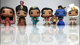 Funko POP Disney Aladdin Live Action Series Review (Jasmine, Jafar, Genie, Prince Ali)