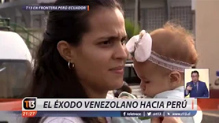 El éxodo venezolano hacia Perú