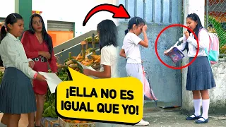 Esta niña creyó que por tenerlo todo podía humillar a los demás