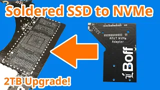 Touchbar MacBook Pro NVMe SSD Upgrade