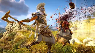 Assassin's Creed Valhalla - Angel of Death Brutal Combat, Stealth Kills & Hunter Takedowns
