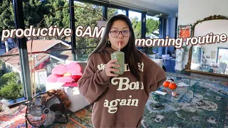 my REAL 6AM morning routine during FALL 2021