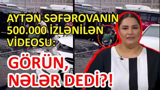 Aytən Səfərova aparıcıları yıxdı-sürüdü: SƏN KİMSƏN Kİ? #gündem