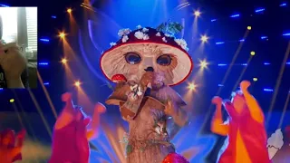 The Masked Singer Mushroom sings "If I Could Turn Back Time" by Cher Performance reaction