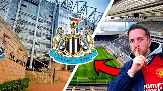 Man Utd Fan Tours ST JAMES' PARK ⚽️ Newcastle United Stadium Tour 🤩