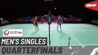 QF | MS | LU Guang Zu (CHN) vs. CHOU Tien Chen (TPE) [2] | BWF 2019