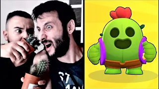 Spike Çıkartana Kadar HER YERİME KAKTÜS BATIRDIK🌵Brawl Stars