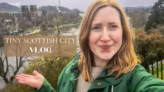 A TINY SCOTTISH CITY vlog - Inverness, historic, thrift shopping & vegan eating