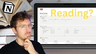 How to build a reading routine with Notion? (Book Tracker Template)