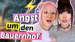 Angst um meinen Bauernhof ⚡️ Schlimmes Gewitter | ViktoriaSarina