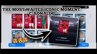 THE MOST WAITED ICONIC MOMENT C. RONALDO IN PES MOBILE🥺 || ICONIC MOMENT MANCHESTER UNITED🔥#Shorts