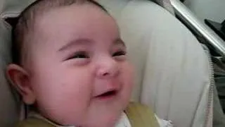 3 month old singing baby!