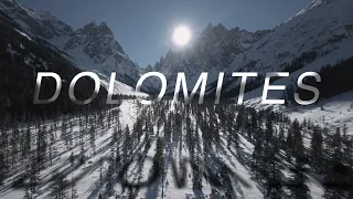 Winter in the Dolomites - Cinematic FPV