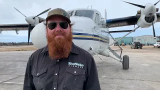 Landing on a Flood Damaged Runway.