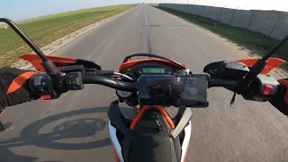 KTM 690 enduro R TOP SPEED 192km/h