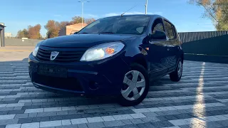 Огляд DACIA SANDERO 2009 року, 1.4 бензин, 75 к.с. Надійний як МОЛОТОК!