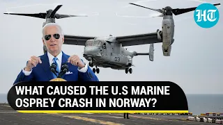 U.S Marine Osprey crash in Norway blamed on pilot error | Another aircraft crashed in June