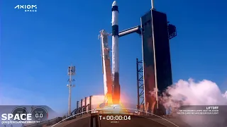 SpaceX Falcon-9 Launch & Landing - Ax-1 Mission