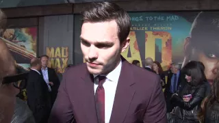 Mad Max: Fury Road: Nicholas Hoult Exclusive Premiere Interview | ScreenSlam