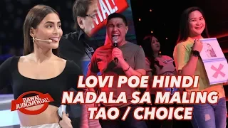 LOVI POE HINDI  NADALA SA MALING TAO / CHOICE | Bawal Judgmental | March 2, 2020