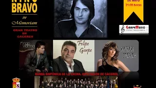 In Memoriam Nino Bravo, Gran Teatro de Cáceres  19 de Mayo de 2017