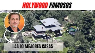 10 MEJORES CASAS DE LOS FAMOSOS HOLLYWOOD