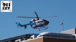 Boston MedFlight Medical Helicopter Taking Off