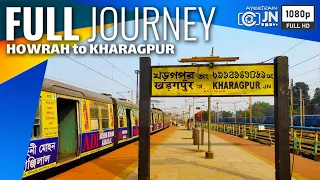 Howrah to Kharagpur Local Full Journey Coverage By EMU Train :: South Eastern Railway