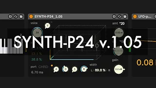 Release: SYNTH-P24 v.1.05
